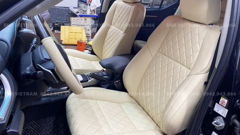 Bọc ghế da bò thật Toyota Fortuner: Cao cấp, Form mẫu chuẩn, mẫu mới nhất